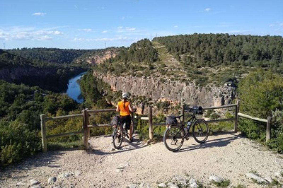 embalse de Alarcón rutas en bici